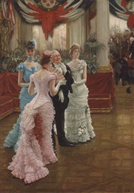 LES DEMOISELLES DE PROVINCE by James Tissot